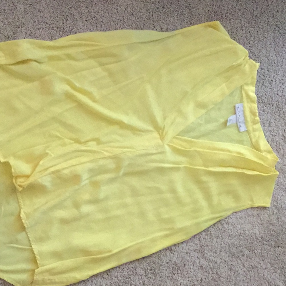 Yellow tank top